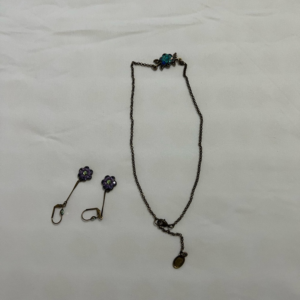 Michael Negrin Necklace and Earrings